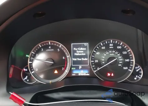 2018 Lexus Es 350 из США, поврежденный, VIN 58ABK1GG0JU111478